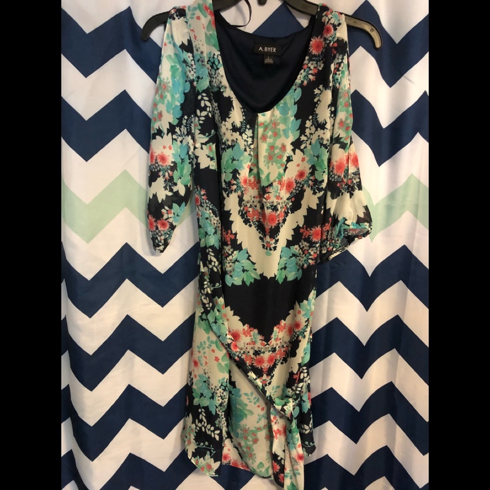 BNWOT “A. Byer” Cold Shoulder Dress